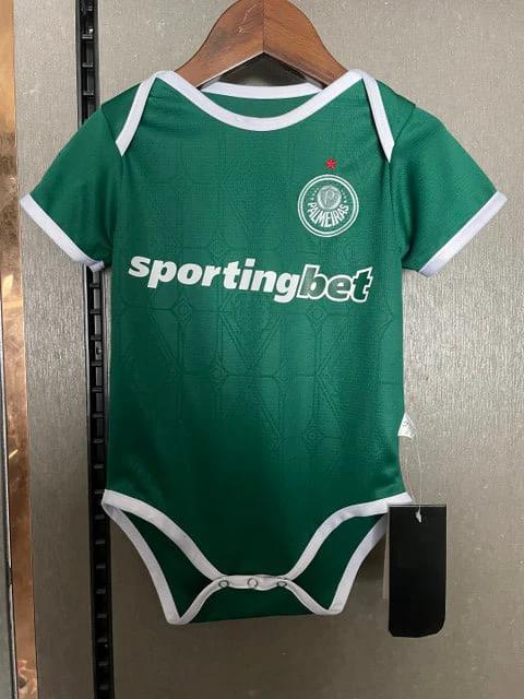 Palmeiras 2025-26 Adorable Verdão Pride Soccer Baby Bodysuit – Green by Soccer Jersey