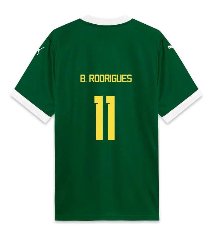 Palmeiras B. RODRIGUES 11 Home 2025-26 Jersey – Green by Soccer Jersey