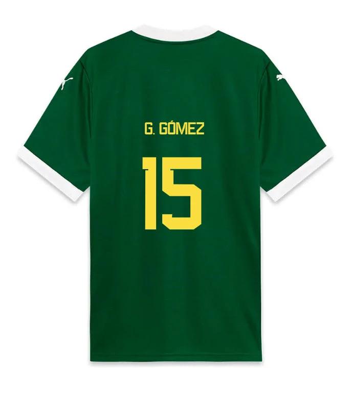 Palmeiras G. GOMEZ 15 Home 2025-26 Jersey – Green by Soccer Jersey