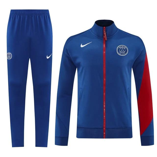 Paris Saint-Germain 2025-26 Soccer Training Set – Royal Blue Burgundy by Soccer Jersey