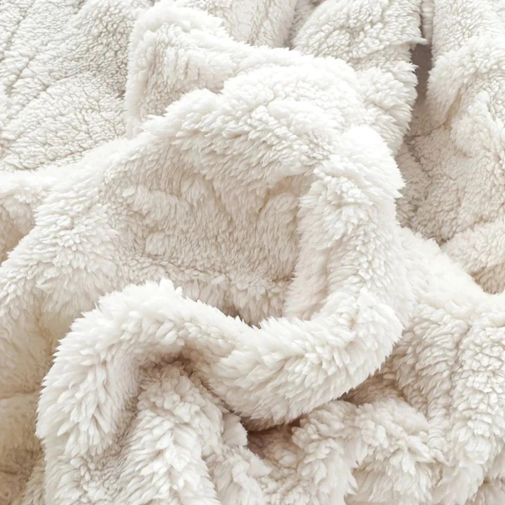Paris Weave Jacquard Fleece Blanket by Casa & Beyond