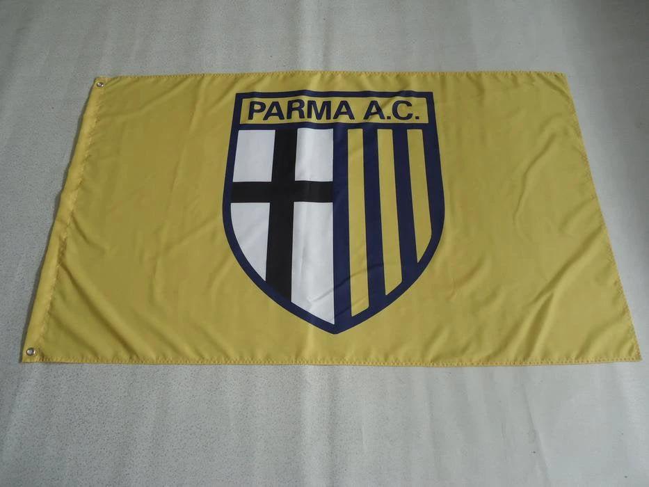 Parma Football Club spa Flag 3x5ft Bannerpolyester by flagsjustdoit