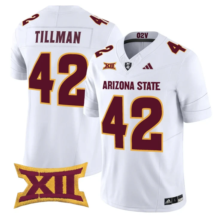 Pat Tillman Jersey #42 Arizona State Sun Devils 2025 Vapor Stitched by My Store NCAA Football Jerseys