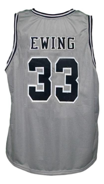 Patrick Ewing Jersey #33 Georgetown College Basketball Grey by My store basketball