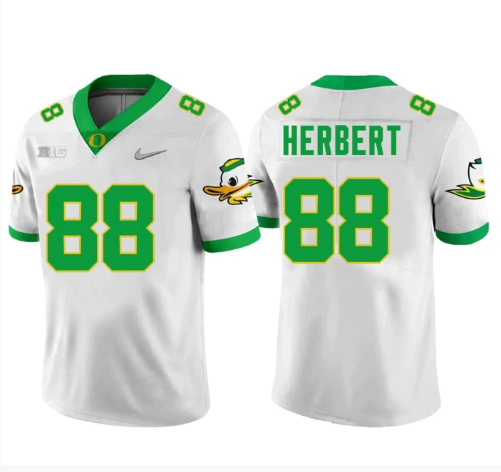 Patrick Herbert Jersey #88 Oregon Ducks Football White by My Store