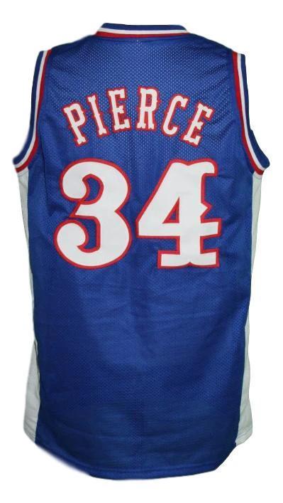 Paul Pierce Jersey #34 Kansas College Basketball Blue by My store basketball