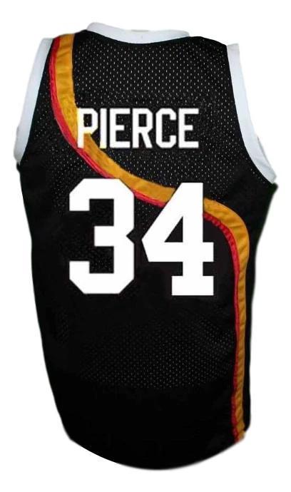 Paul Pierce Jersey #34 Roswell Rayguns Basketball Sewn Black by My store basketball