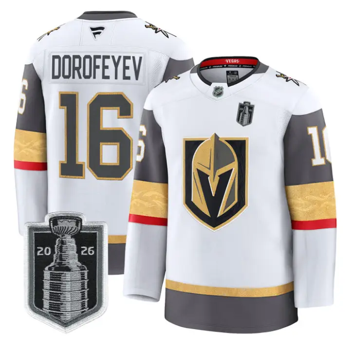 Pavel Dorofeyev Jersey #16 Vegas Golden Knights 2026 Stanley Cup Stitched by Hockey David