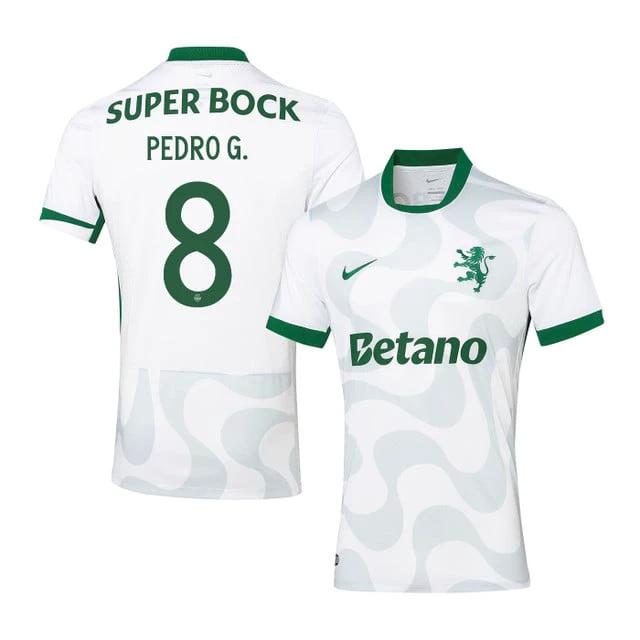 Pedro-Goncalves-8-Sporting-CP-2025-26-Third-Men-Jersey-White by Soccer Jersey