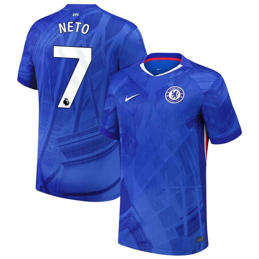 Pedro Neto #7 Chelsea 2025-26 Home Match Jersey – Blue by Soccer Jersey