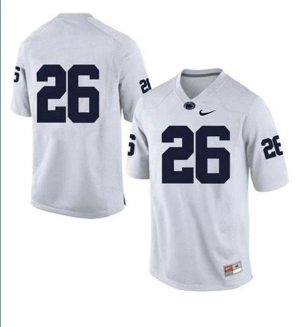 Penn State Nittany Lions #26 No Name College Football Jersey White by My Store