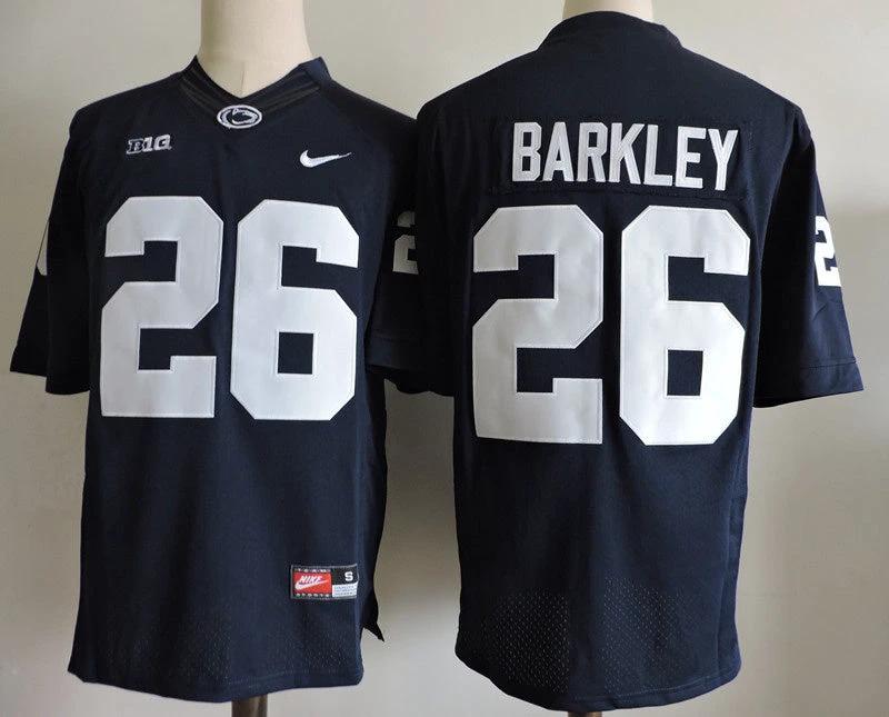 Penn State Nittany Lions #26 Saquon Barkley College Football Jersey by My Store