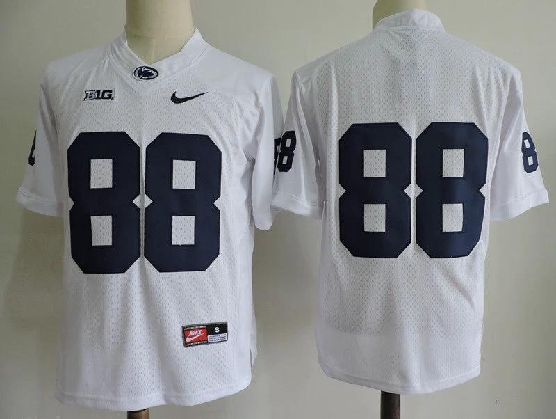 Penn State Nittany Lions #88 No Name Football Jersey White by My Store