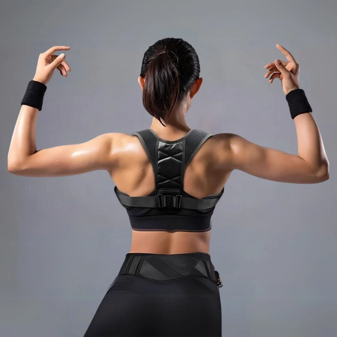PerfectAlign Back Brace Posture Corrector Support - Adjustable | Ideal for Chronic Pain Recovery and Daily Comfort Bowlift by Bowlift