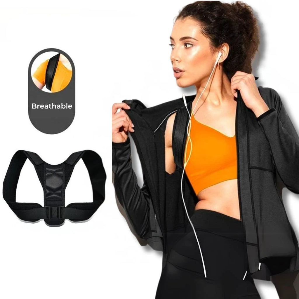 PerfectAlign Back Brace Posture Corrector Support - Adjustable | Ideal for Chronic Pain Recovery and Daily Comfort Bowlift by Bowlift