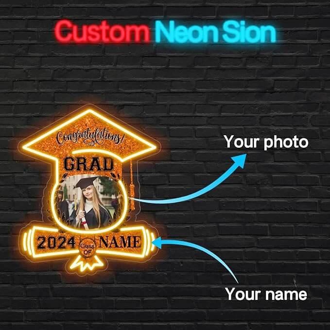 Personalized 2025 Graduation Gift Neon Signs by Neonchics