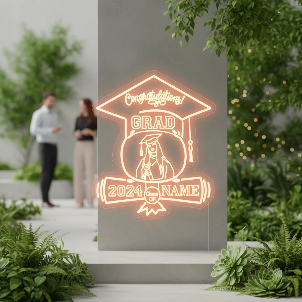 Personalized 2025 Graduation Gift Neon Signs by Neonchics