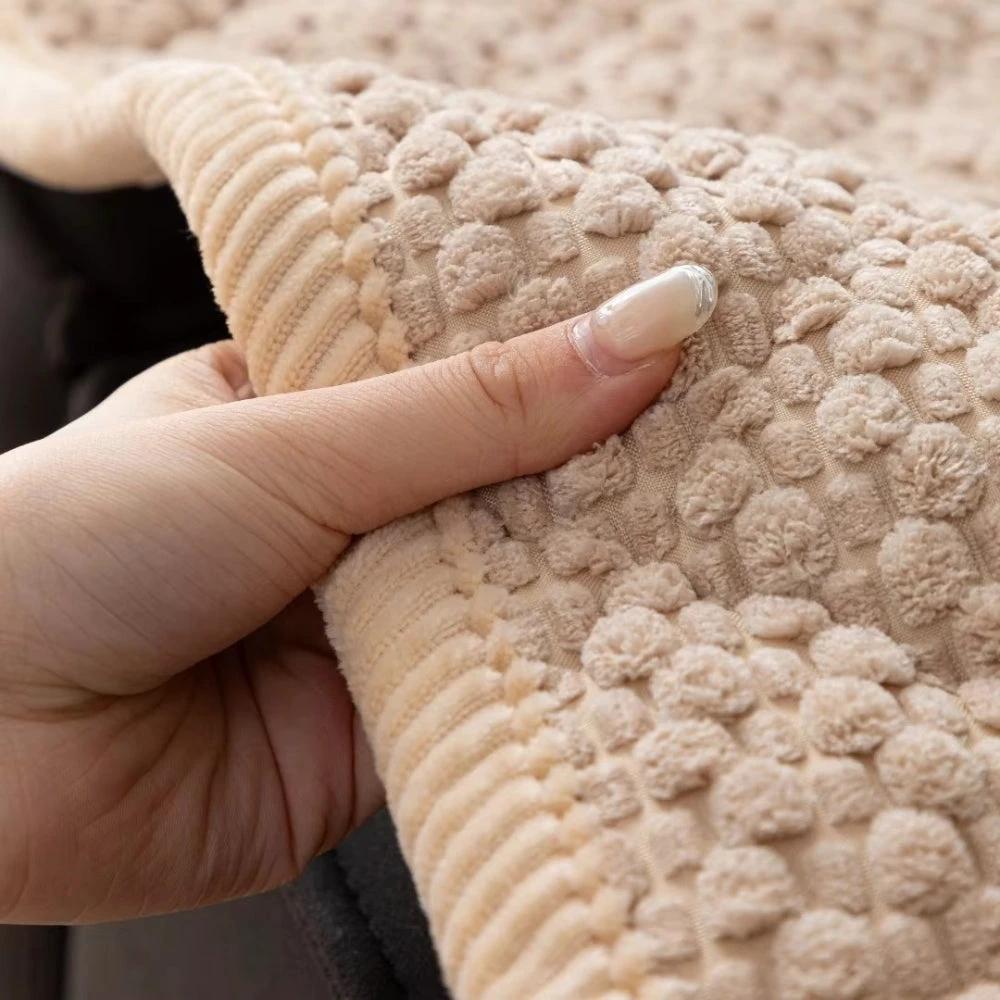 Pet-Proof Textured Quilted Sofa Protector Slipcover by Casa & Beyond