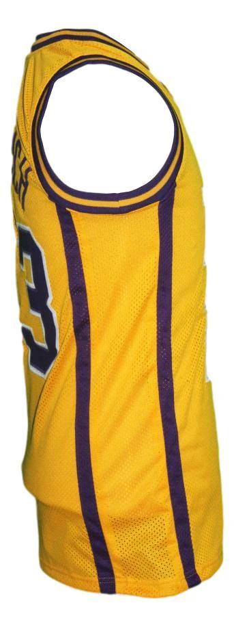 Pete Maravich Jersey #23 Lsu College Basketball New Sewn Yellow by My store basketball
