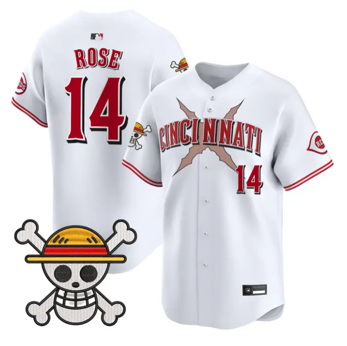 Pete Rose Jersey #14 Cincinnati Reds One Piece Vapor Premier Stitched by My Store