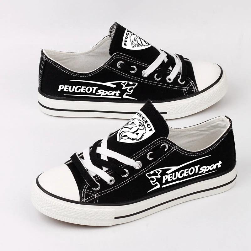 Peugeot Canvas Sneakers Shoes For Men Women Fans by Crocs