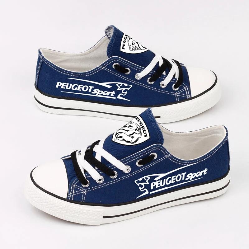 Peugeot Canvas Sneakers Shoes For Men Women Fans by Crocs