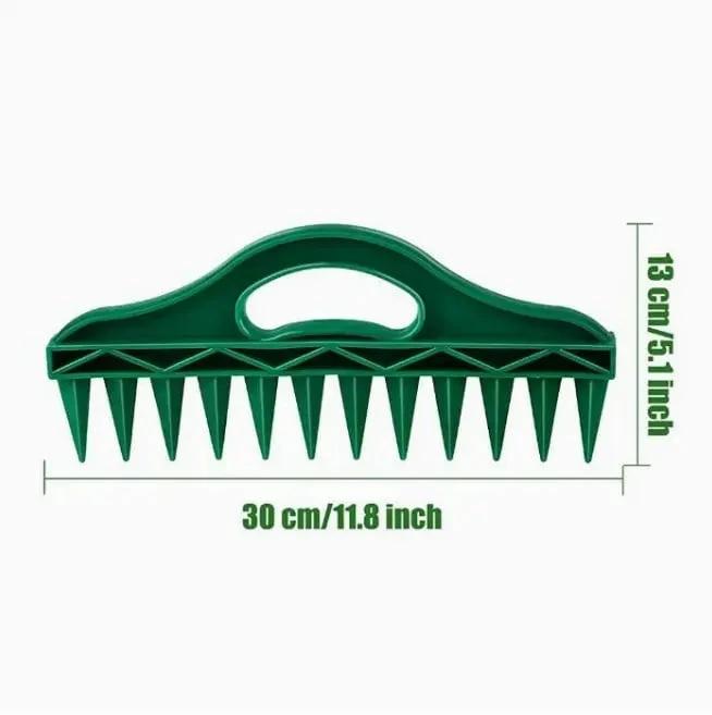 Plant dibber with 12-hole template – Easy even seed sowing by BowLift