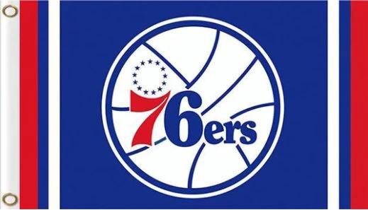 Philadelphia 76ers Club Flag 3X5Ft Polyester Banner USA Digital Print by flagsjustdoit