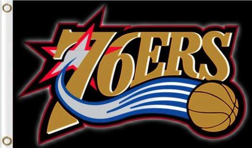 Philadelphia 76ers Flag 3X5Ft Polyester Banner USA Digital Print by flagsjustdoit
