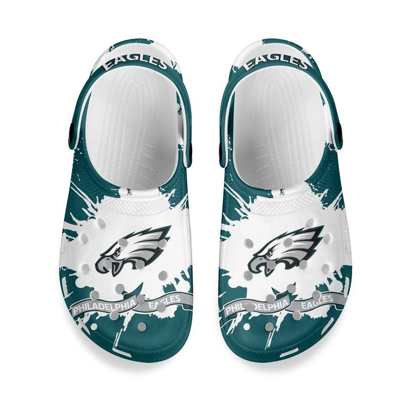 Philadelphia Eagles Crocs Unisex Clogs Clog Shoes by Crocs