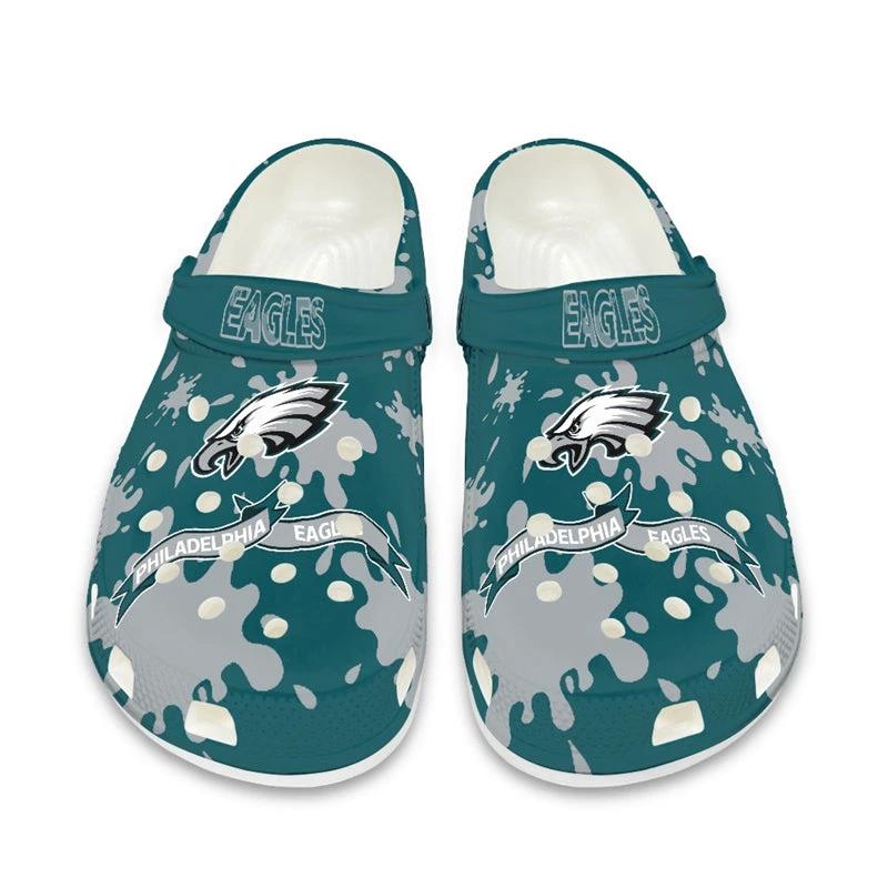 Philadelphia Eagles Crocs V2 Unisex Clogs Clog Shoes by Crocs