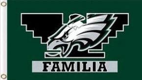 Philadelphia Eagles Familia Flag 3X5 Ft Polyester Banner USA 90x150cm by flagsjustdoit
