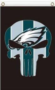 Philadelphia Eagles Flag 3X5 Ft Polyester Banner USA 90x150cm by flagsjustdoit