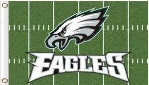 Philadelphia Eagles Green Flag 3X5 Ft Polyester Banner USA 90x150cm by flagsjustdoit
