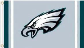 Philadelphia Eagles Stripe Flag 3X5 Ft Polyester Banner USA 90x150cm by flagsjustdoit