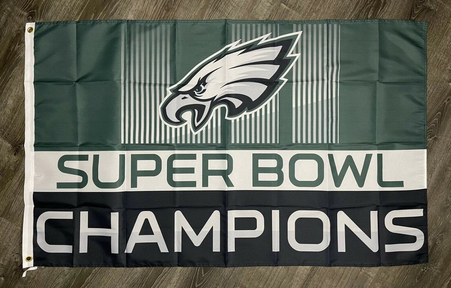 Philadelphia Eagles Super Bowl Championship Flag 3x5 ft Banner Flag Man-Cave by flagsjustdoit