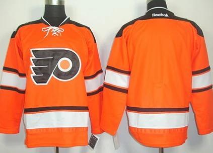 Philadelphia Flyers Customized 2012 Orange Winter Classic Jersey by Hockey David