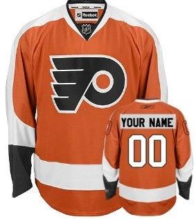 Philadelphia Flyers Customized Orange Jersey by Hockey David