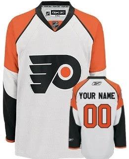 Philadelphia Flyers Customized White Jersey by Hockey David