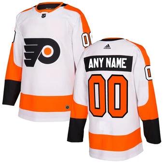 Philadelphia Flyers White Custom Jersey by Hockey David