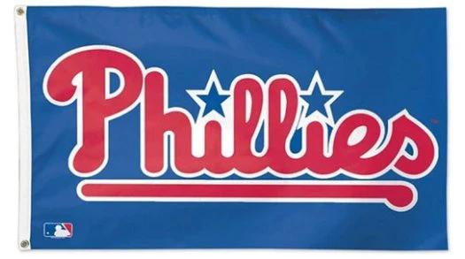Philadelphia Phillies Logo US flag 3X5Ft Banner USA Polyester with Brass Grommets by flagsjustdoit