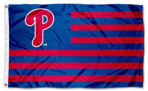 Philadelphia Phillies Nation Flag 3X5Ft Banner USA Polyester with Brass Grommets by flagsjustdoit