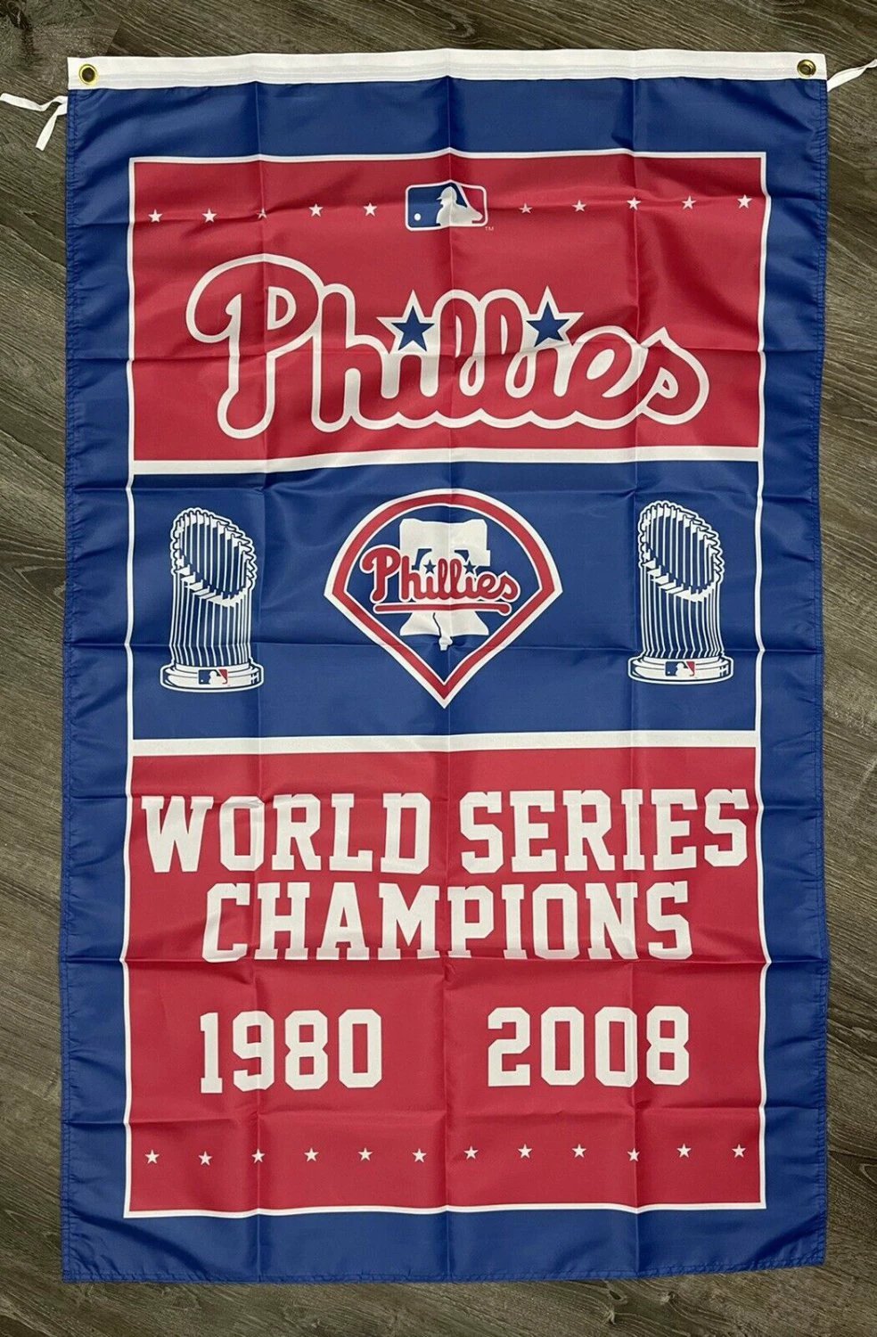 Philadelphia Phillies World Series Championship Flag 3x5 ft Sports Banner by flagsjustdoit