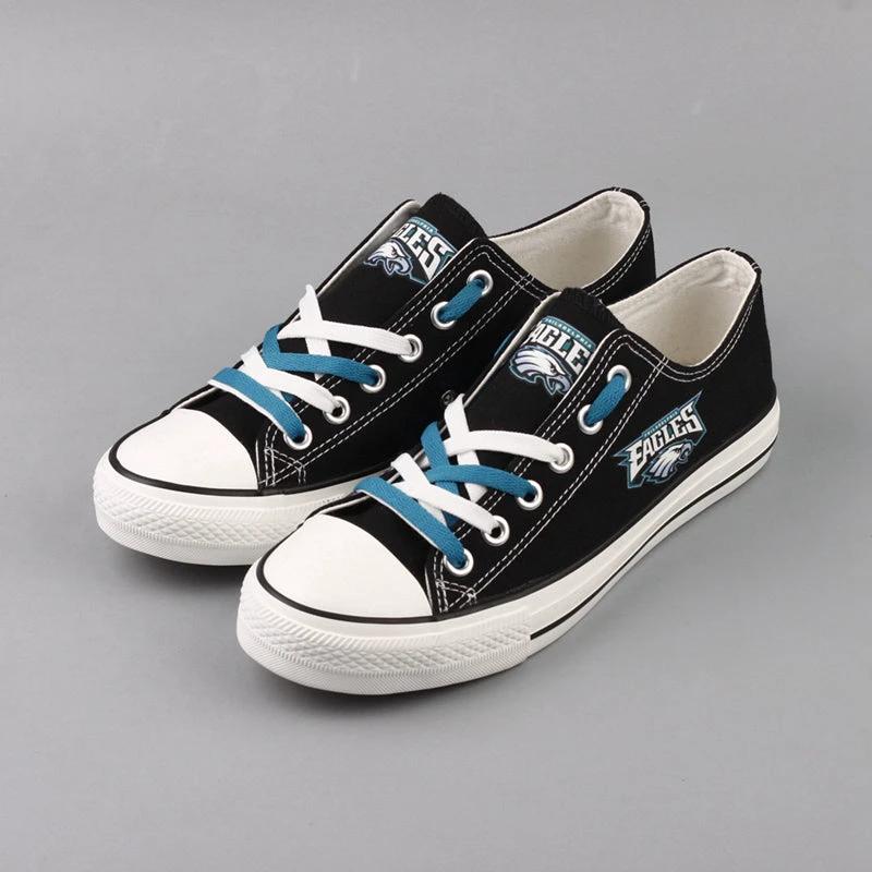 Philadelphia Eagles Low Top Canvas Sport Sneakers Shoes For Men Women Fans by Crocs