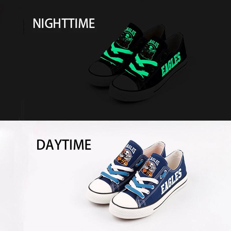 Philadelphia Eagles Low Top Canvas Sport Sneakers Shoes For Men Women Fans by Crocs