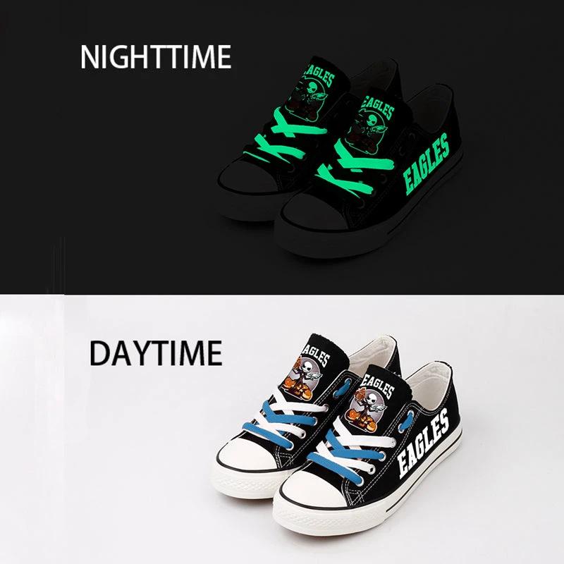 Philadelphia Eagles Low Top Canvas Sport Sneakers Shoes For Men Women Fans by Crocs