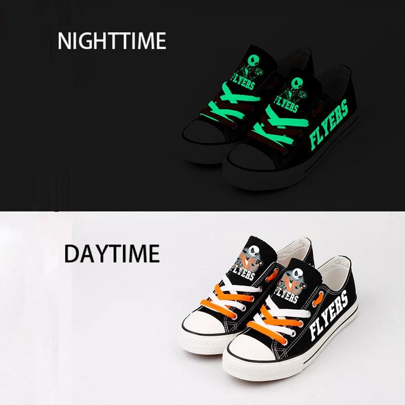 Philadelphia Flyers Low Top Canvas Sport Sneakers Shoes For Men Women Fans by Crocs