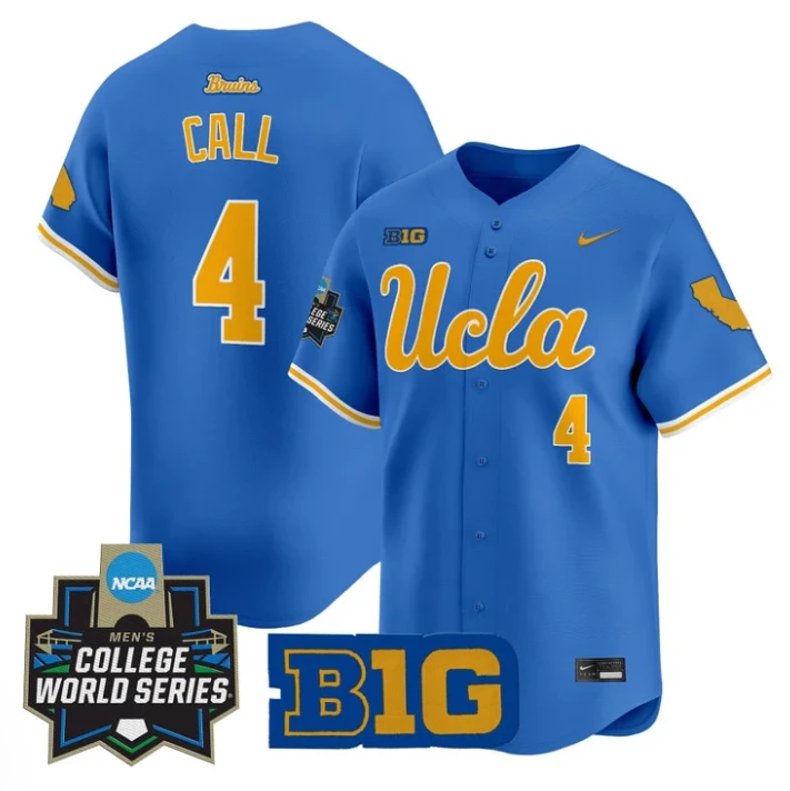Phoenix Call Jersey #4 UCLA Bruins 2025 World Series Stitched Blue by My Store
