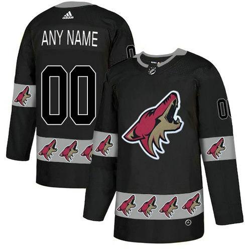Phoenix Coyotes Custom Team Logos Fashion Jersey by Hockey David