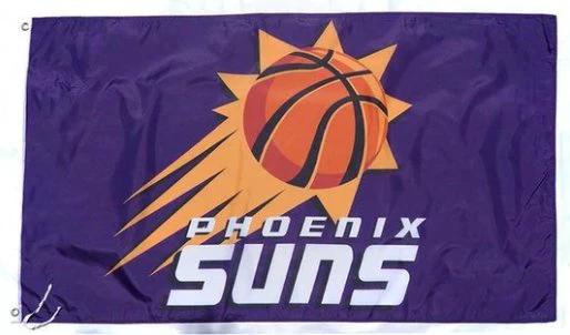 Phoenix Suns Team Flag 3X5Ft Polyester Banner USA Digital Print by flagsjustdoit